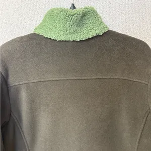 Patagonia Synchilla Women Size Large Green Fleece‎ Lined Full Zip Jacket. thumbnail 4
