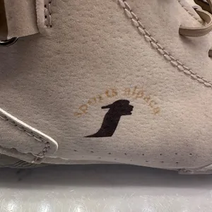 Sports Alpaca Beige High Top Sneakers Bungee Lace‎ Ankle Strap Shoes EU 39 thumbnail 5