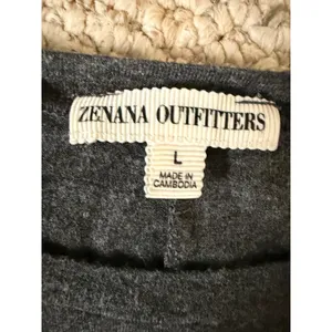 Zenana Outfitters Charcoal Gray Maxi Dress Rayon L Pockets‎ Minimalist thumbnail 3
