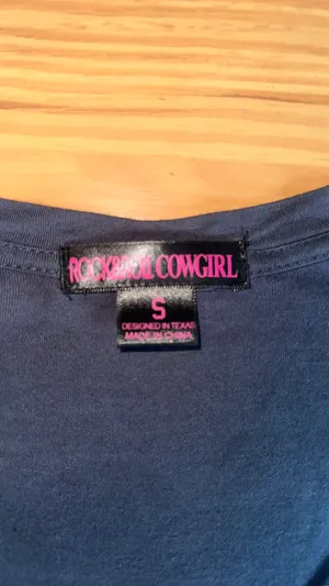 Rock & roll cowgirl shirt blouse change Small thumbnail 2