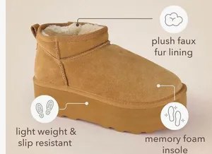 Amazon Platform Ankle Boots thumbnail 5