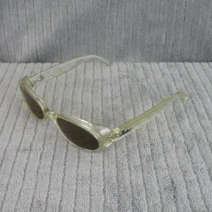 New Divine Eyewear Athena Pearl White / Amber Sunglasses thumbnail 8