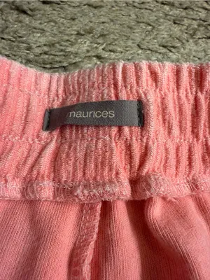 Maurices Pink Coral Corded Ribbed High Rise 5” Drawstring Short - size 1x thumbnail 6