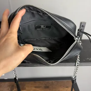 Rebecca Minkoff Black Quilted Studded Crossbody Bag Purse thumbnail 5