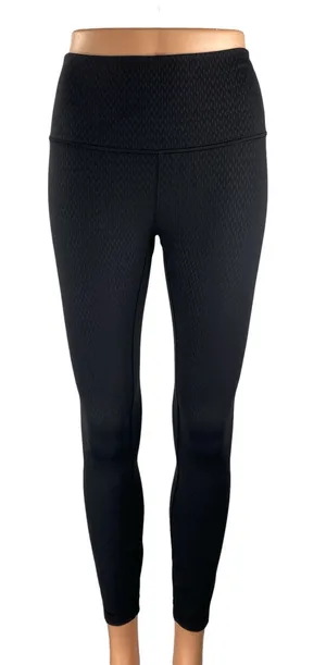Lululemon Black High Rise Skinny Yoga Gym Athletic Activewear Leggings Pants 6 thumbnail 1
