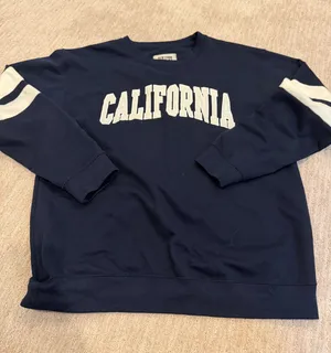 California crewneck Blue Size L thumbnail 1