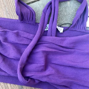 NWT‎ ZARA Purple Cropped Top thumbnail 3