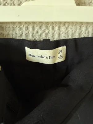 Abercrombie Black Flare High Rise Pants thumbnail 2