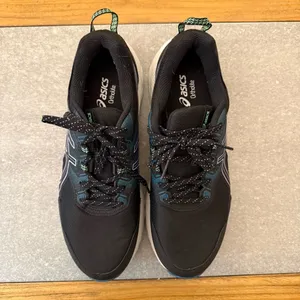 ASICS GEL Venture 9 Women's Trail Running Shoes Black Violet Blue Size 11 Wide thumbnail 4