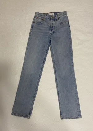 Aritzia Jeans The Arlo High Rice Straight 28L thumbnail 1