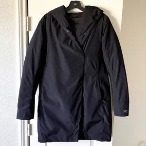 Arc’teryx Osanna Coat Gore-Tex Thermium Insulated Black Small‎ GUC thumbnail 3
