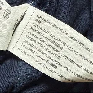 Abercrombie & Fitch Dress Navy White Pebble Long Sleeve NEW thumbnail 11