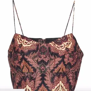 Isabel Marant Embroidered Crop Top Copper size 8 thumbnail 1
