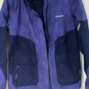 Colombia Ski Jacket with Hood Purple Womens size M thumbnail 2
