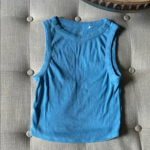 PACSUN Basics Baby Blue‎ Ribbed Tank Size XS thumbnail 3