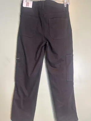 Girl Index Juniors Size 7 Black Utility Cargo Pants Stretch NWT Back to School thumbnail 5