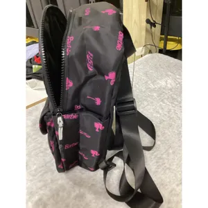 Barbie x Vooray Lexi Backpack‎ Black Pink Summer Vibe Mini Bag V04022BSV NEW thumbnail 2