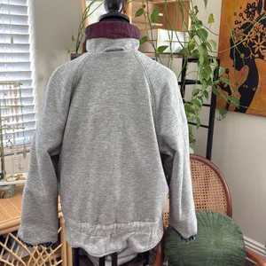 Vintage 80s/90s Current Seen Reversible Funnel Neck Denim Sweatshirt Jacket thumbnail 5
