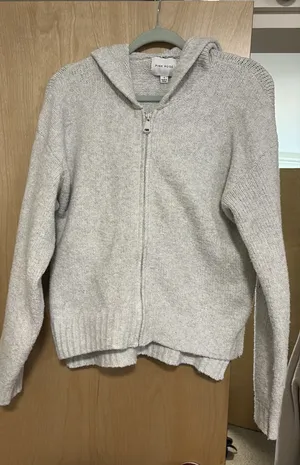 TJ Maxx knit zip up hoodie thumbnail 1