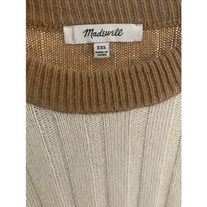 Madewell (re) Sourced Ribbed midi sweater dress Size XXS Viscose , Wool, Alpaca thumbnail 6