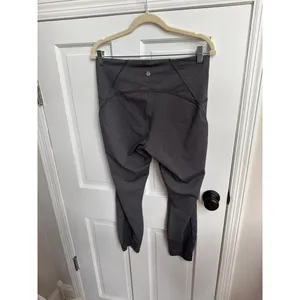 Lululemon Train Times 7/8 Pant *25" Heathered Black women's 12 thumbnail 3