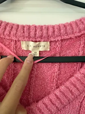 PacSun Sweater Cropped LA Hearts thumbnail 2