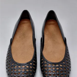 Vionic Womens Gracia Woven Leather Flats Size 6 Black Pointed Toe Comfort Shoes thumbnail 11