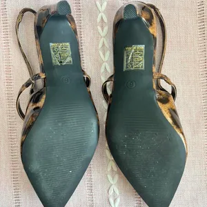Leopard kitten Heels Brown Size 6 thumbnail 4