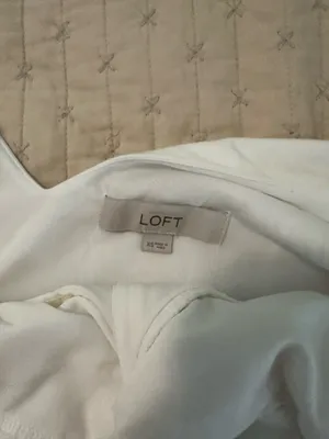 Loft White Dress thumbnail 6