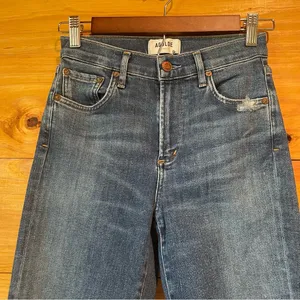 AGOLDE Sophie Mid Rise Ankle Skinny Jeans in Tame 25 thumbnail 4