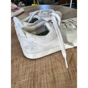 Allbirds Wool Pipers Cream White Merino Wool Low Top Sneakers Womens 6 thumbnail 4