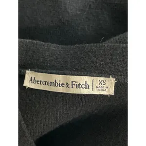 Abercrombie & Fitch Women's Black Long Sleeve Button Up Cardigan Sweater Top XS thumbnail 5