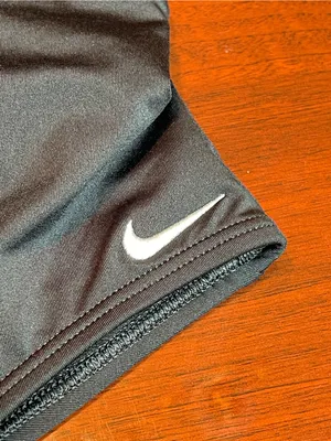 Nike Women's Mesh Inset One-Piece Swimsuit Black Tummy control Sz XL thumbnail 4