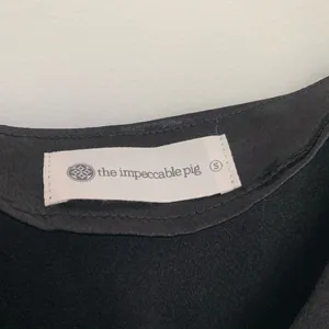 The impeccable pig cowl neck black bodysuit thumbnail 3