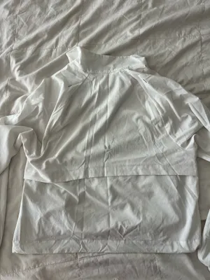 MP Apparel cropped windbreaker White thumbnail 2
