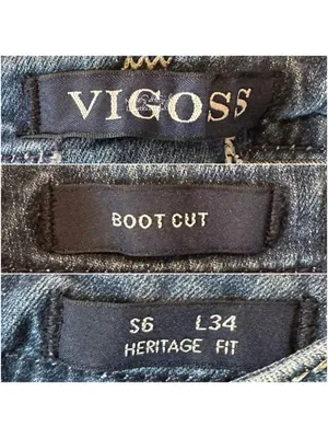 Vigoss Heritage Fit Distressed Sequin Embroidered Bootcut Jeans Size 6 thumbnail 8