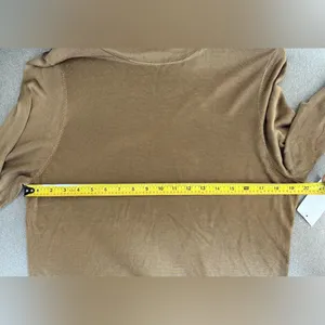 Pale Gold Sheer Mock Neck Bodysuit thumbnail 7
