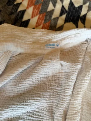 Linen Shirt White Size M thumbnail 2