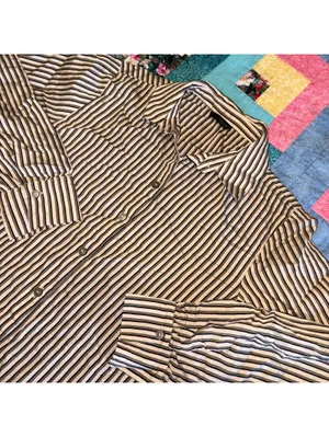 ZARA Striped $45 Woman’s XS Dress or Casual Button-Up Shirt Flow XS thumbnail 2