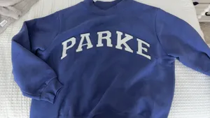 Crown Blue + White Parke Mockneck L/XL Brand New, Never Worn or Washed !! thumbnail 3