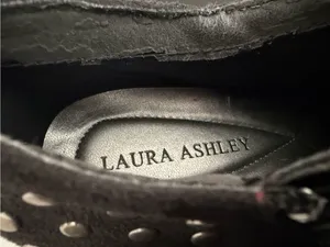 Laura Ashley Faux Suede Ankle Boots with Silver Studs Lafindon 9 Whimsigoth thumbnail 14
