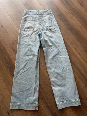Anthropologie Maeve Collette Full Length Sparkle Jeans- size 26 thumbnail 8