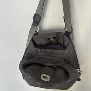 Mosey Life Baggallini Gray/Lavender Convertible Backpack Bag Travel Packable thumbnail 9