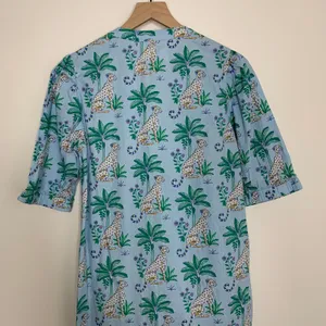 PrintFresh Brunch Dress in Leopard Mirage Organic Cotton Womens XS New thumbnail 6