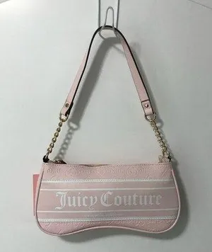 Juicy Couture Fashionista Powder Blush Pink Shoulder Bag NWT thumbnail 1