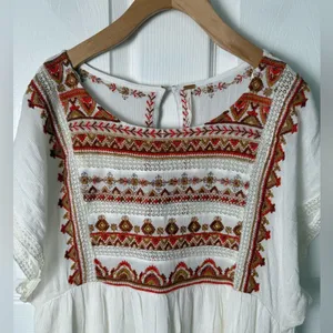Free People Sunrise Wanderer Mini Dress M thumbnail 10