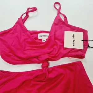 Superdown Lucia Cut Out Mini Dress in Pink XS thumbnail 5