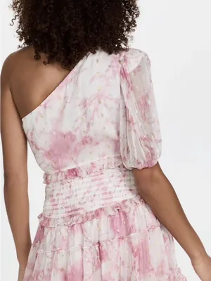 Rococo Sand Ava one shoulder mini dress small thumbnail 4