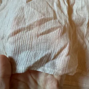 Crinkle Square Neck Long Sleeve Top Tan thumbnail 2