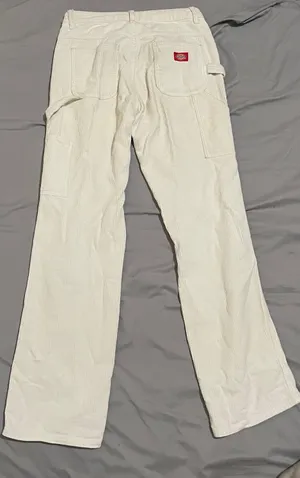 Dickies Cream Corduroy Carpenter Pants thumbnail 7